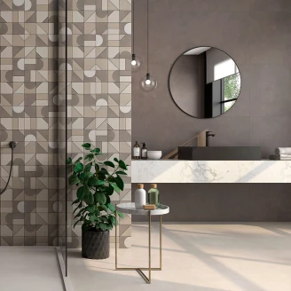 Gulvflis <strong>La Vernelle</strong>  Beige Matt 90x90 cm